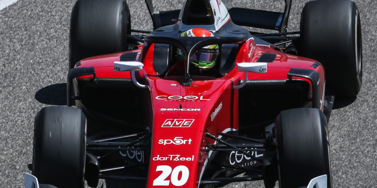 SAKHIR (BH), 20-23 March 2018: F2 Test 2018 at Bahrain International Circuit. Louis Deletraz #20 Charouz Racing System. © 2018 Sebastiaan Rozendaal / Dutch Photo Agency