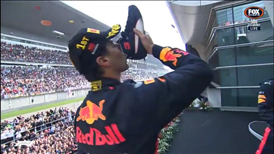 Ricciardo měl důvod k radosti