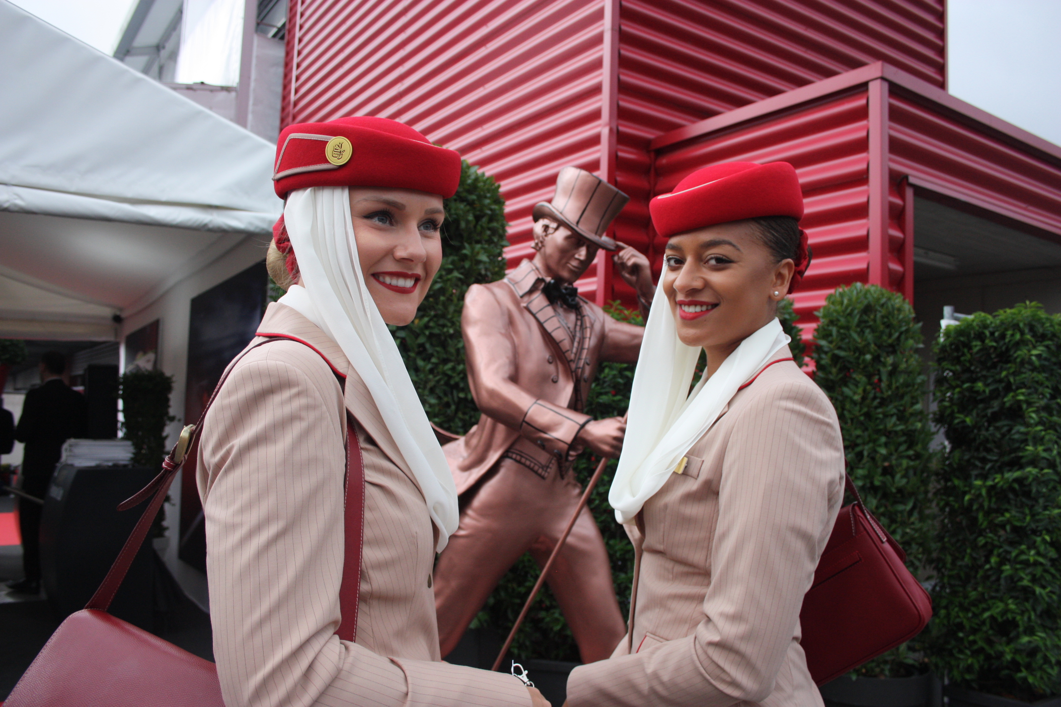 Byli hlavními sponzory belgické Grand Prix: Letecká společnost Emirates a výrobce whiskey Johnnie Walker