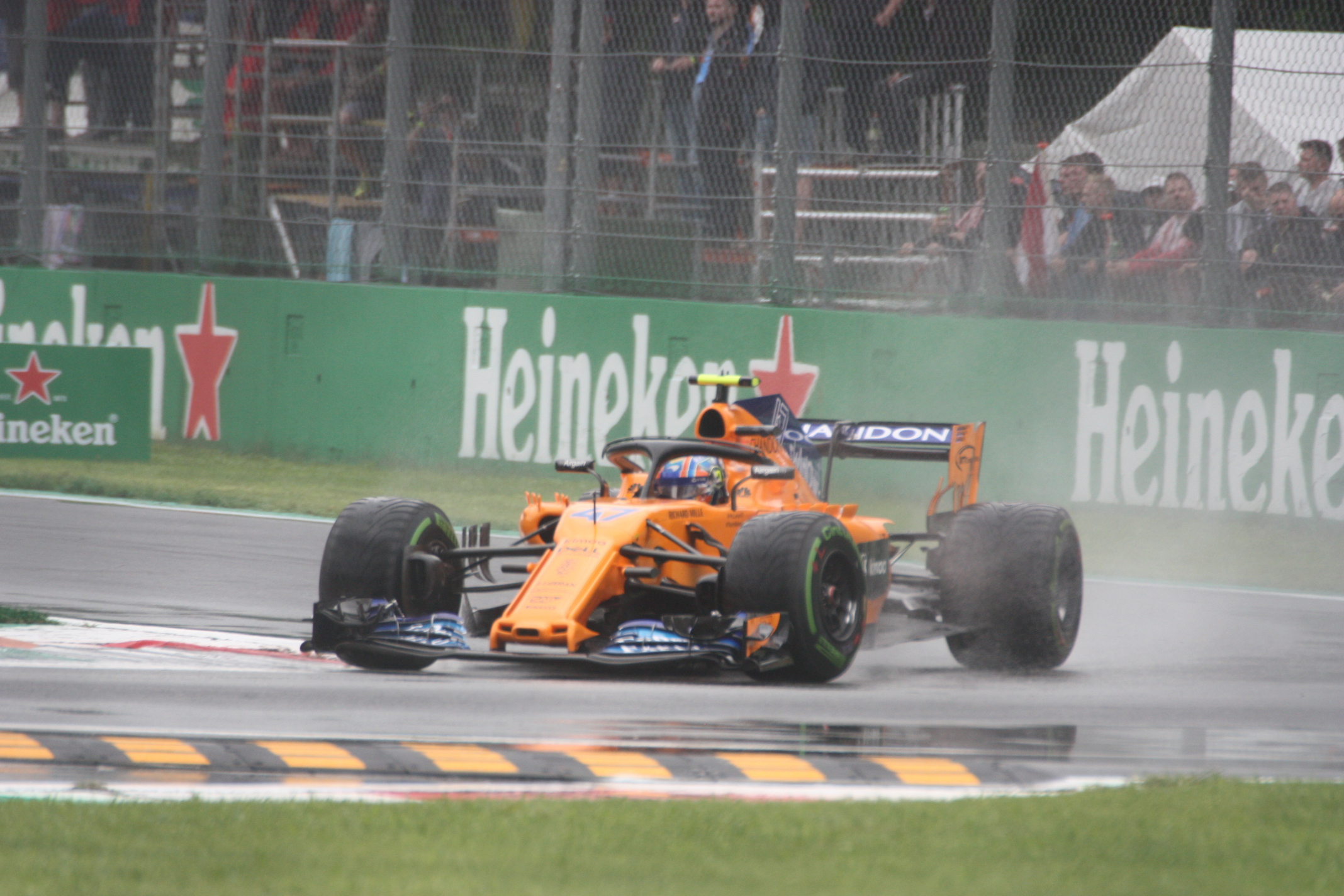 Lando Norris si směl i v Monze o páteční ráno vyzkoušet McLaren-F1. Bossy stáje přesvědčil natolik, že mu po víkendu dali smlouvu pro sezonu 2019