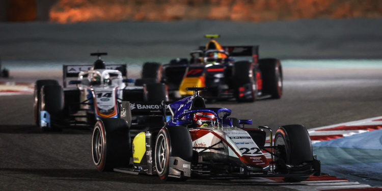 Sakhir (BAH) Mar 17-20, 2022 - Gulf Air Bahrain Grand Prix at Bahrain International Circuit. Enzo Fittipaldi #22 Charouz Racing System © 2022 Diederik van der Laan / Dutch Photo Agency