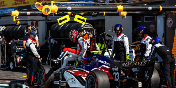 Le Castellet (FRA), July 21 - 23 2022 - Round 9 of Formula 2 Championship 2022 at Circuit Paul Ricard. Cem Bolukbasi #23 Charouz Racing System © 2022 Sebastiaan Rozendaal / Dutch Photo Agency