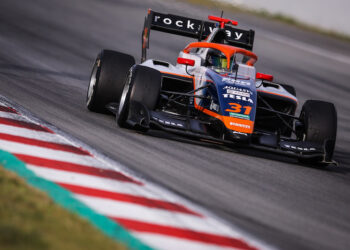 BARCELONA (ESP), 12-14 April 2023: F3 pre season test 2023 at Circuit de Barcelona - Catalunya.  Piotr WISNICKI #31 PHM Racing by Charouz. © 2023 Sebastiaan Rozendaal / Dutch Photo Agency